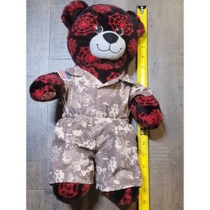 Build A Bear Red Leopard Camo Outfit‎ Spider-Man Miles Morales Plush